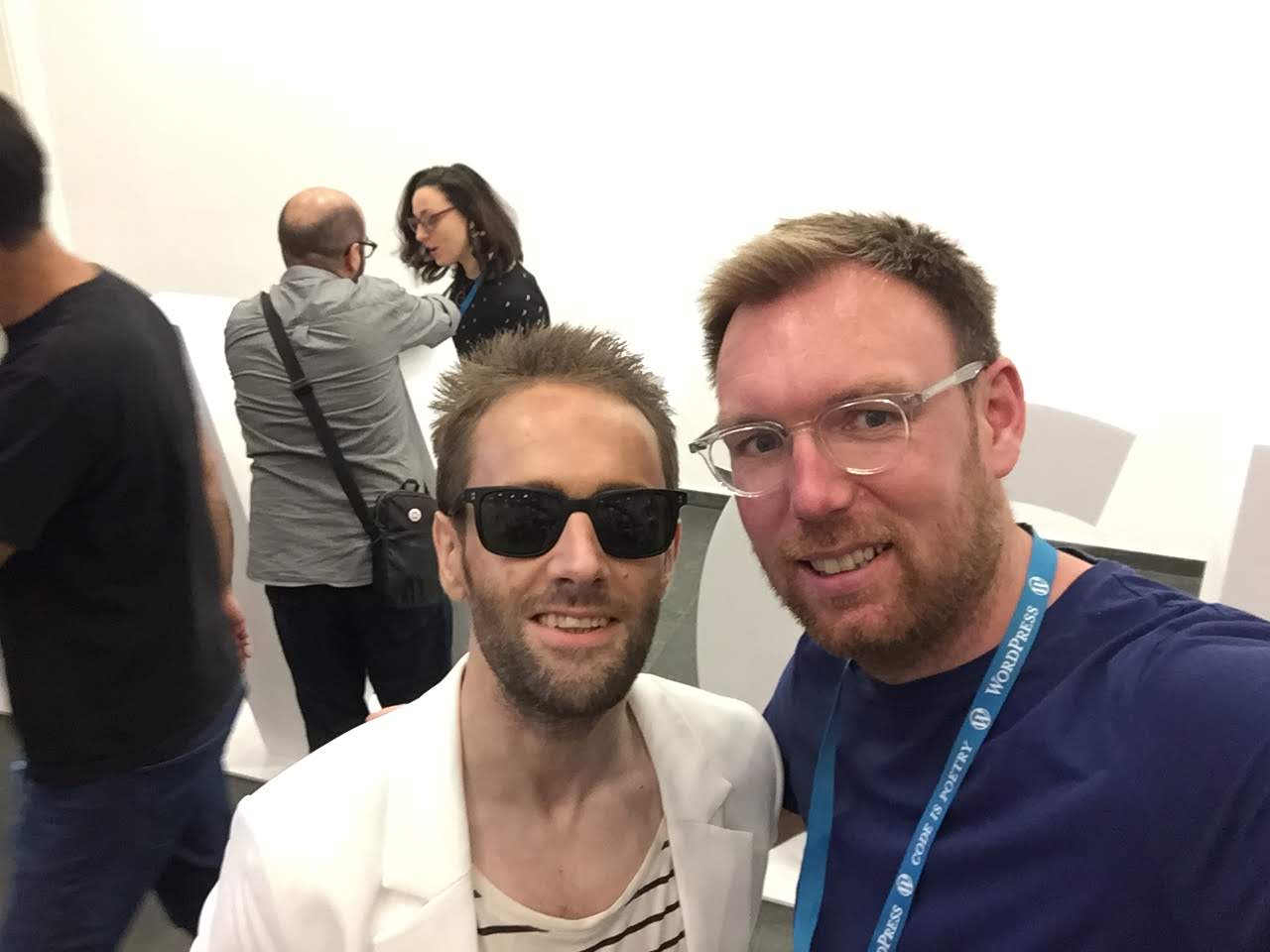 Me with John Blackbourn @ WCEU 19